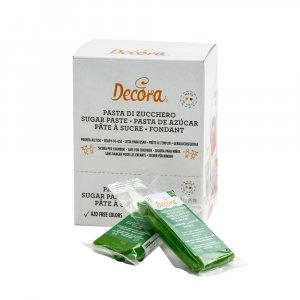 Sugarpaste/Sockerpasta - Bladgrn -  Decora - 100 g