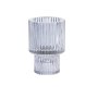 Ljusstake - Stormbl� - �5,5 x 8,5 cm