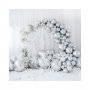 J�tteballong Silver 60 cm