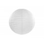 Papperslykta - Vit - 20 cm