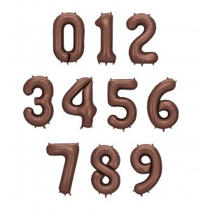 Sifferballong - Mocca - 86 cm Sifferballong - Mocca - 86 cm