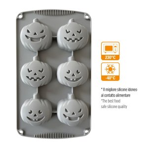 Silikonform - Pumpor - Halloween - Decora