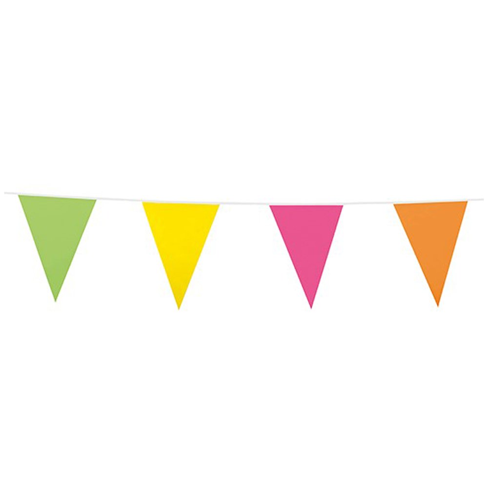 Girlang - Mix - 10 m - Vimplar, Hängande dekorationer