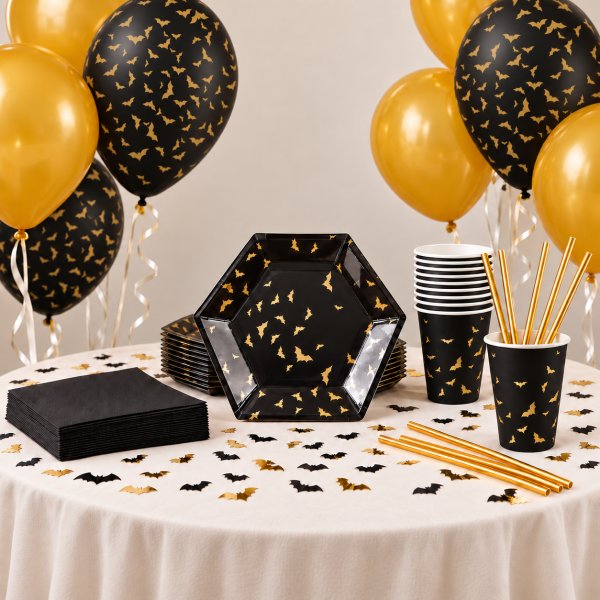 Halloweenpaket - 6 personer - Guld Halloweenpaket - 6 personer - Guld