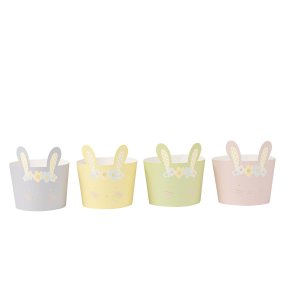 Glasmark�rer - Rosa - 8-pack