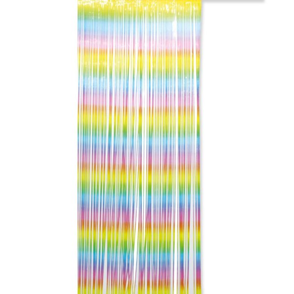 Draperi - Pastell Regnb�ge - 100x240 cm