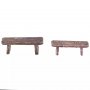 Miniföremål - 2-pack - Bänkar Miniföremål - 2-pack - Bänkar