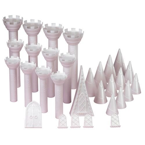 Tårtdekorationsset - Wilton Romantic Castle Tårtdekorationsset - Wilton Romantic Castle