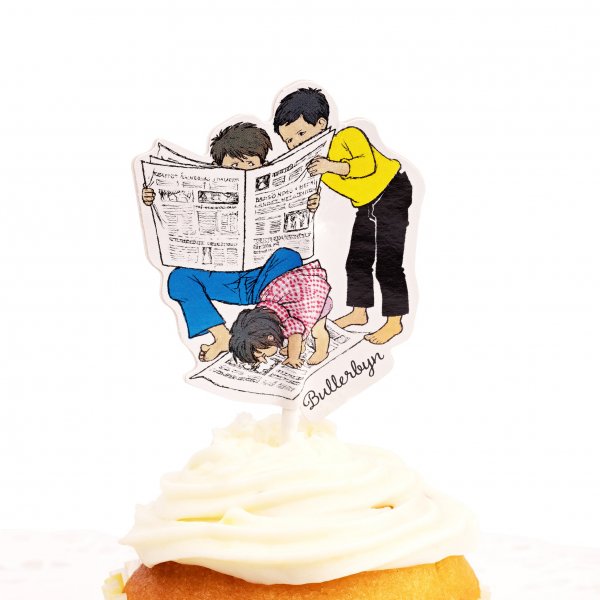 Cake Toppers - Bullerbyn 8-pack 10cm Cake Toppers - Bullerbyn 8-pack 10cm
