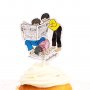 Cake Toppers - Bullerbyn 8-pack 10cm