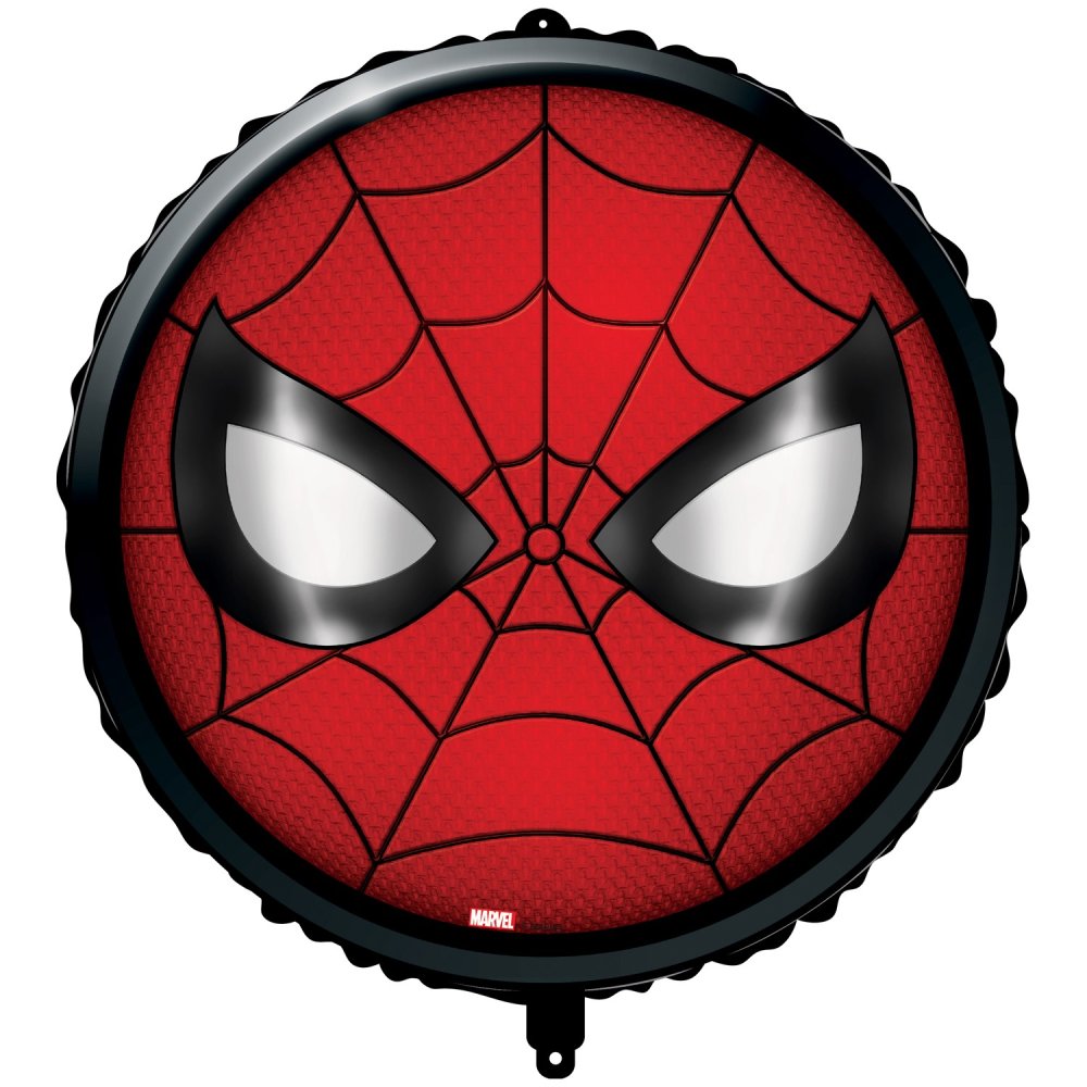 Folieballong - Rund - Spiderman - 46 cm - Kalasballonger