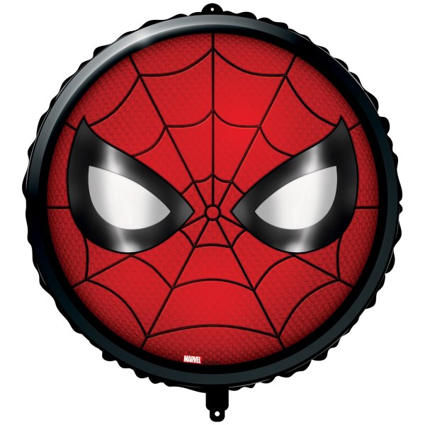 Folieballong - Rund - Spiderman - 46 cm Folieballong - Rund - Spiderman - 46 cm