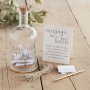 Alternativ gstbok - Glasflaska - Botanical Wedding