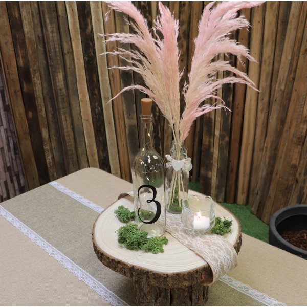 Bordsdekoration - Träskiva - 38 cm Bordsdekoration - Träskiva - 38 cm