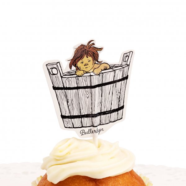 Cake Toppers - Bullerbyn 8-pack 10cm Cake Toppers - Bullerbyn 8-pack 10cm