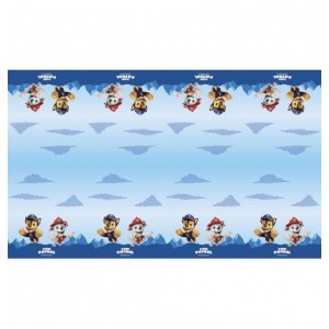 Duk i papper - Paw Patrol - Bl� - 136x228 cm