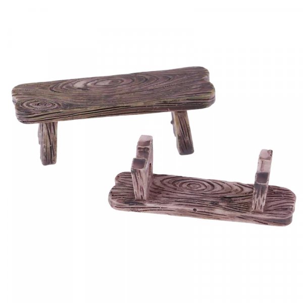 Miniföremål - 2-pack - Bänkar Miniföremål - 2-pack - Bänkar