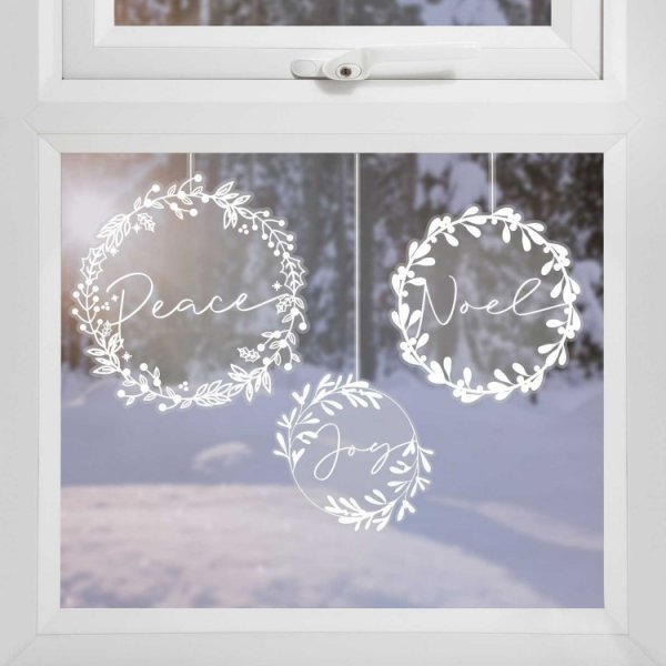 F�nsterdekoration Vinter
