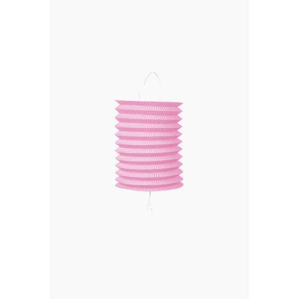 Lykta - Papper - Rosa - 16 cm Lykta - Papper - Rosa - 16 cm