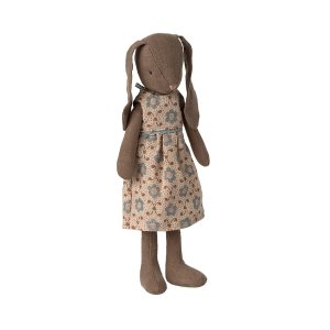 Bunny size 2 - Brun - Blommig klänning Bunny size 2 - Brun - Blommig klänning