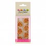 Marsipanrosor - 6-pack - Guld