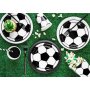 Desserttallrikar - Football Party - 6-pack