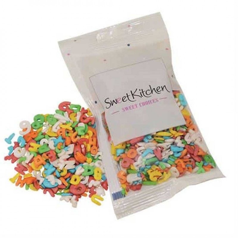 Strössel – Bokstäver & Siffror – SweetKitchen – 40 g – Strössel, Strössel & bakningsdekor