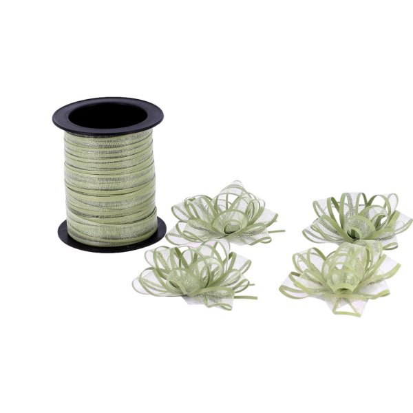 Dekorationsrosetter - Gr�n - 4-pack