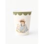 Pappmuggar- Garden Party - Blomma - Lavenders Blue - 8-pack