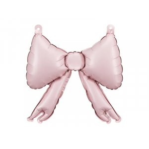 Folieballong - Rosetter - Ljusrosa - 25 cm - 5-pack