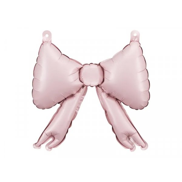 Folieballong - Rosetter - Ljusrosa - 25 cm - 5-pack