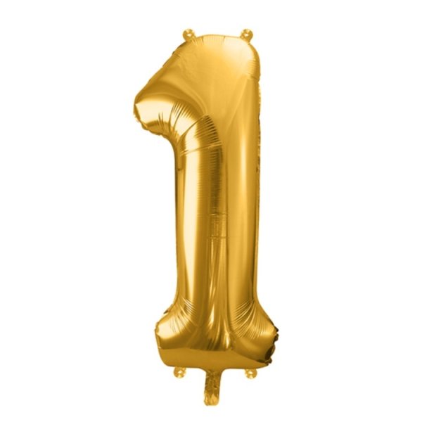 Sifferballonger Guld, 86 cm Sifferballonger Guld, 86 cm
