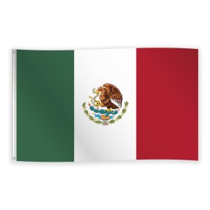 Flagga - Mexiko - 150 x 90 cm