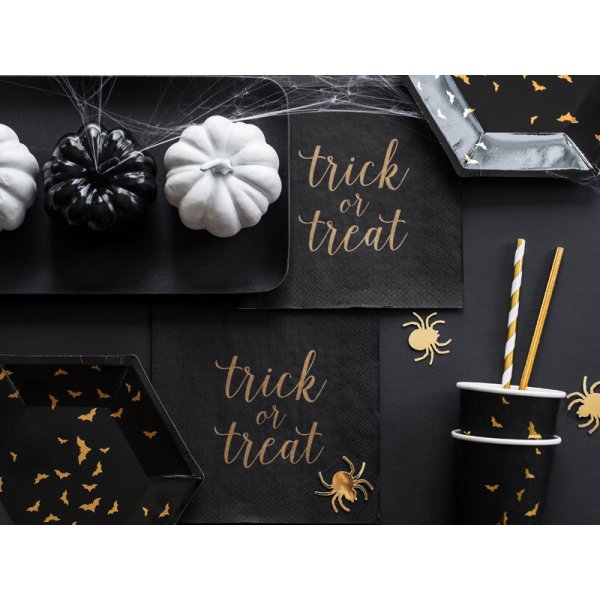 Pappmuggar - Trick or Treat Gold - 6 st Pappmuggar - Trick or Treat Gold - 6 st