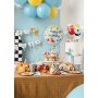 Folieballong rund Happy Birthday - Mix