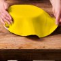 Utkavlad sugarpaste - Ready rolled - Gul - FunCakes - 36 cm