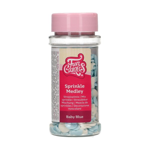 Strössel - Baby Blue Medley - Funcakes - 50 g Strössel - Baby Blue Medley - Funcakes - 50 g