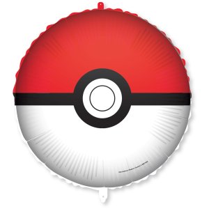 Folieballong - Pok�mon Pokeball - 46 cm
