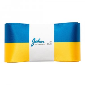 Sidenband - Bl�/Gul - 3m x 4cm