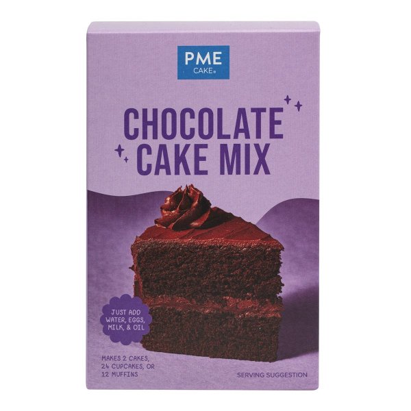 Bakmix - Chocolate Cake - Till t�rtbotten eller cupcakes - 500 gram