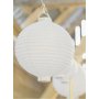 Papperslykta LED - Vit