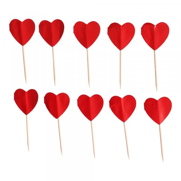 T�rtpicks - Hj�rtan - R�da - 10 st