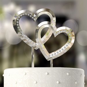 Cake Topper - Silverhj�rtan