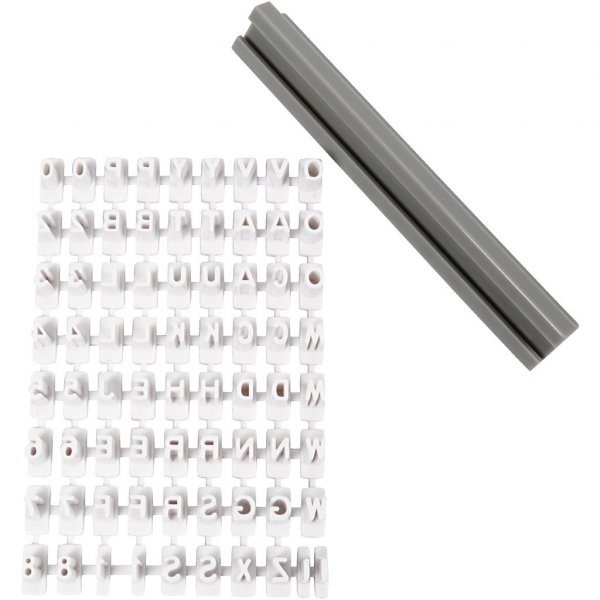 Stämpel - Bokstäver & Siffror - 6mm Stämpel - Bokstäver & Siffror - 6mm