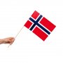 Vimplar - Norge - 20x30 cm - 10-pack