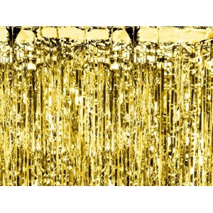 Partydraperi - Guld - 1 x 2 m Partydraperi - Guld - 1 x 2 m