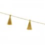 Tyggirlang - Tassels - Guld