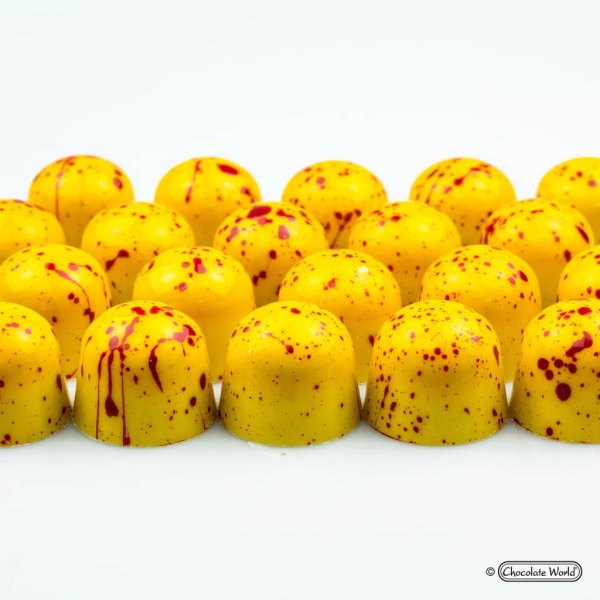 Pralinform - CW1433 Slät kupol - Chocolate World Pralinform - CW1433 Slät kupol - Chocolate World