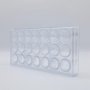 Pralinform - CW1157, Sl�t Kupol - 3 cm - Chocolate World
