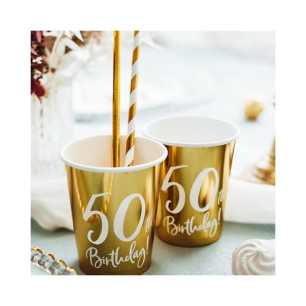 Pappersmuggar 50 �r Guld